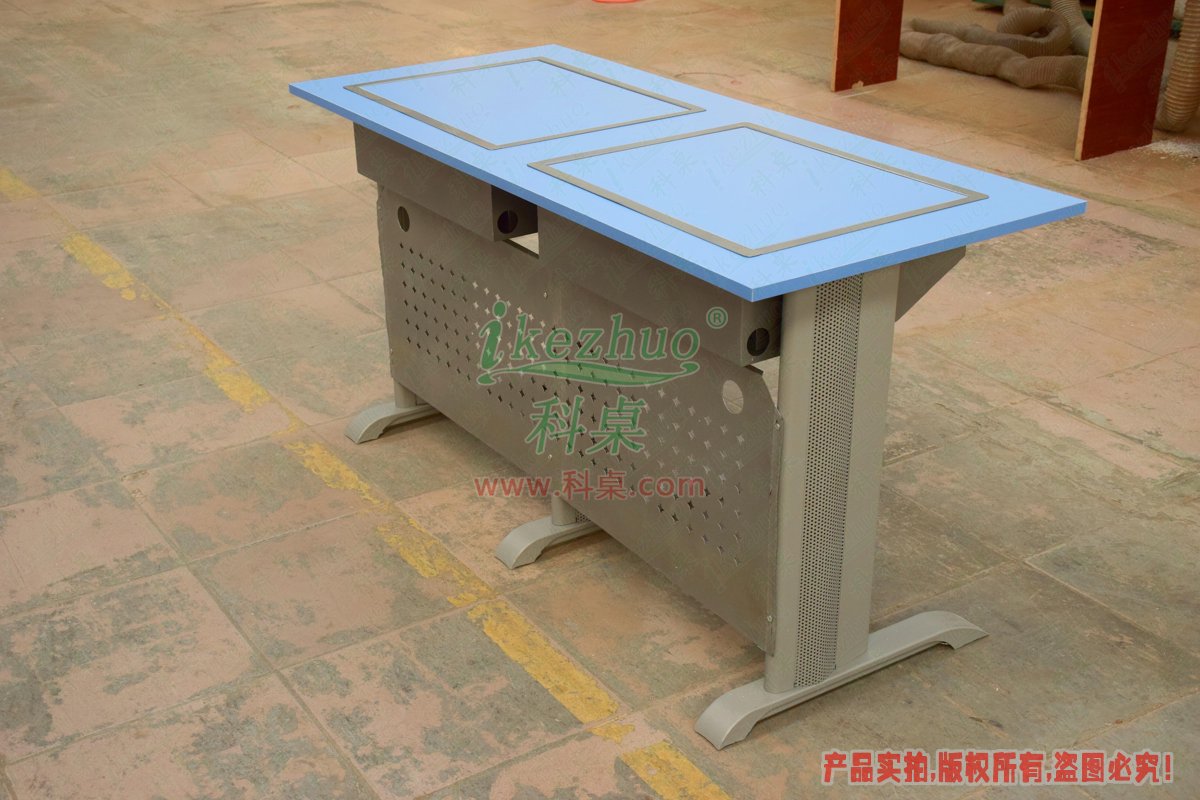 科桌家具,翻轉(zhuǎn)電腦桌,雙人金屬腳架手動箱體翻轉(zhuǎn)電腦桌 科桌家具,翻轉(zhuǎn)電腦桌,雙人金屬腳架手動箱體翻轉(zhuǎn)電腦桌